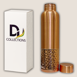 Copper Designer Water Bottle (1000ml)