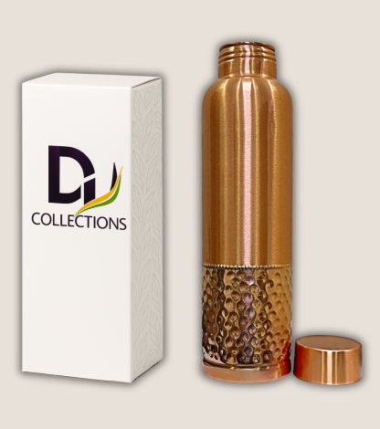 Copper Designer Water Bottle (1000ml)